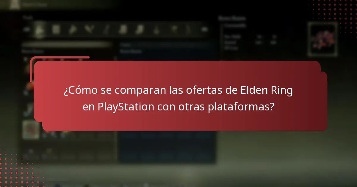 ¿Qué ofertas especiales están actualmente disponibles para Elden Ring en PlayStation?