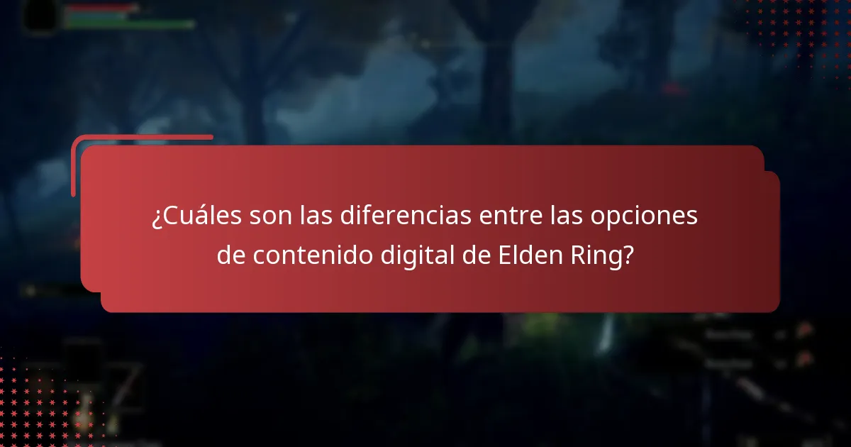 ¿Qué contenido digital está disponible para Elden Ring en PlayStation?